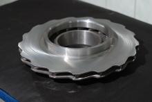 Wheel for rotor for a gas compressor unit